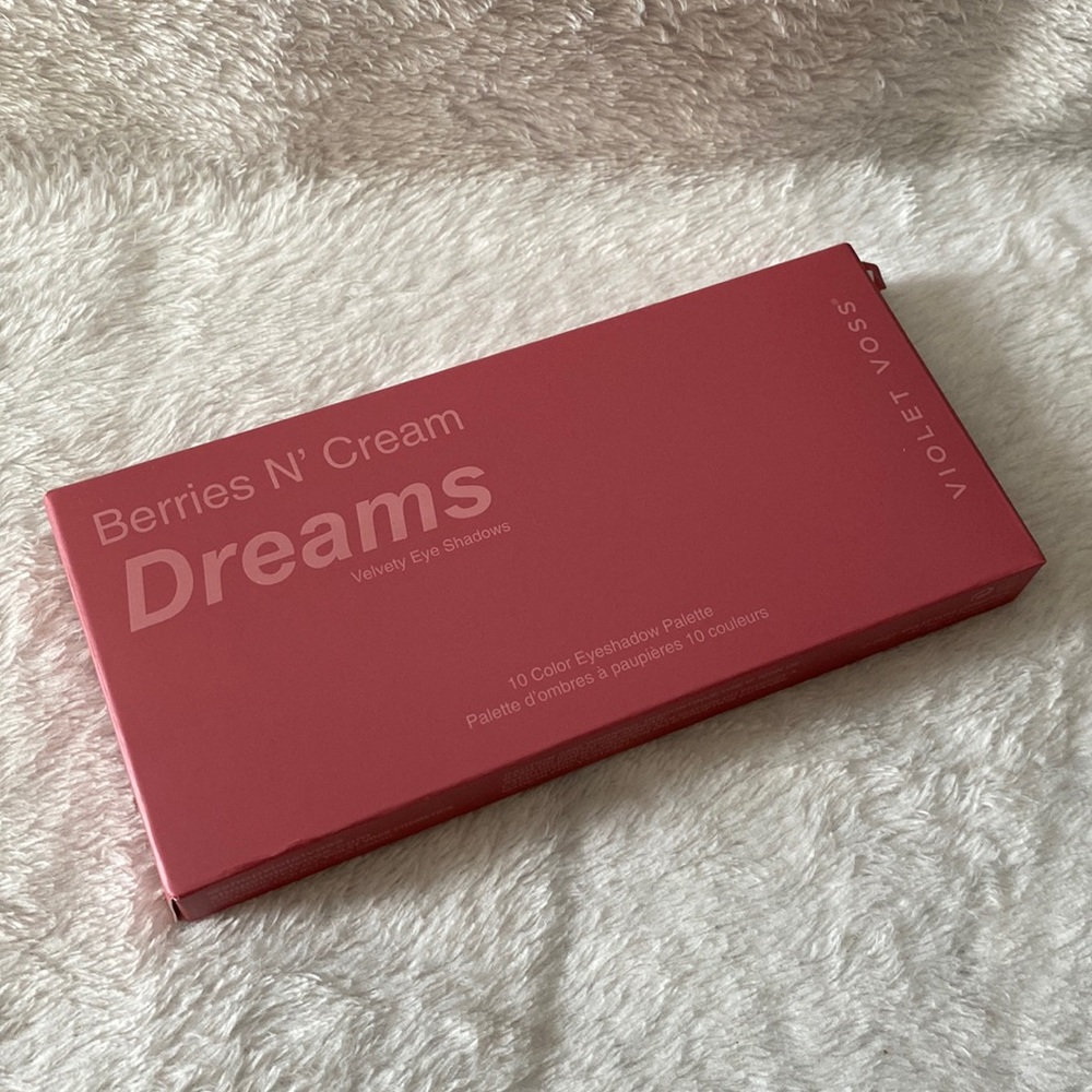 Violet Voss Berries N' Cream Dreams Eyeshadow Palette